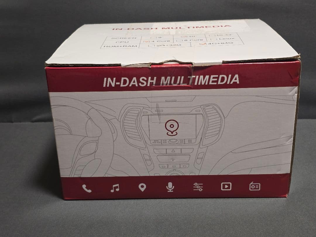 ディスプレイオーディオ 10インチ 1din Andriodカーナビ 64G