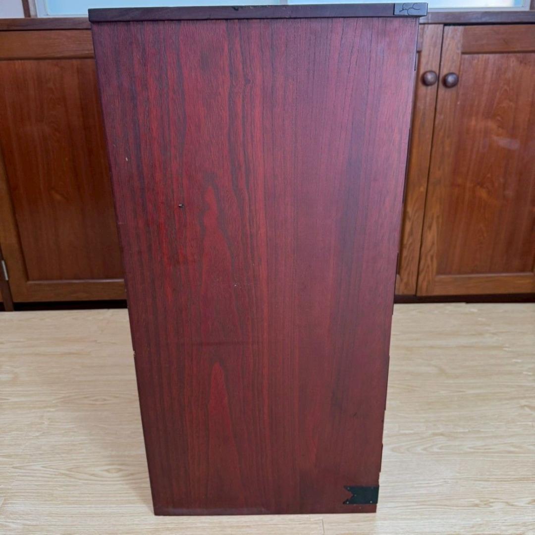 『破格早い者勝ち』民芸家具 欅材 整理箪笥 時代箪笥 3段チェスト 鉄金具 ②