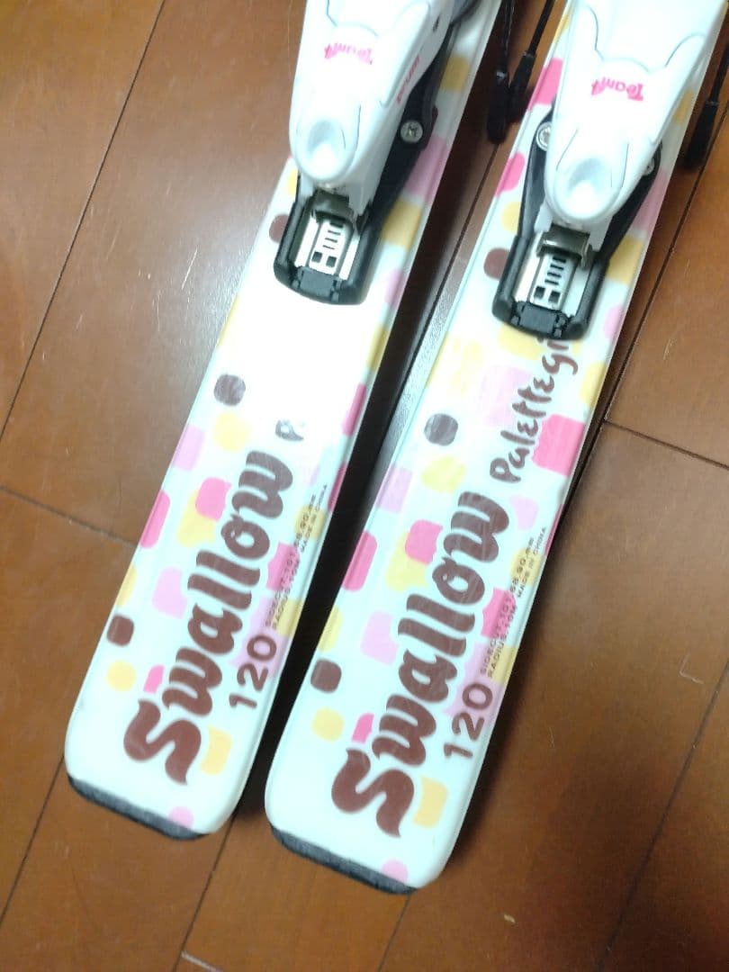 【軽量☆】120cm　スキー板セット♪　送料無料！