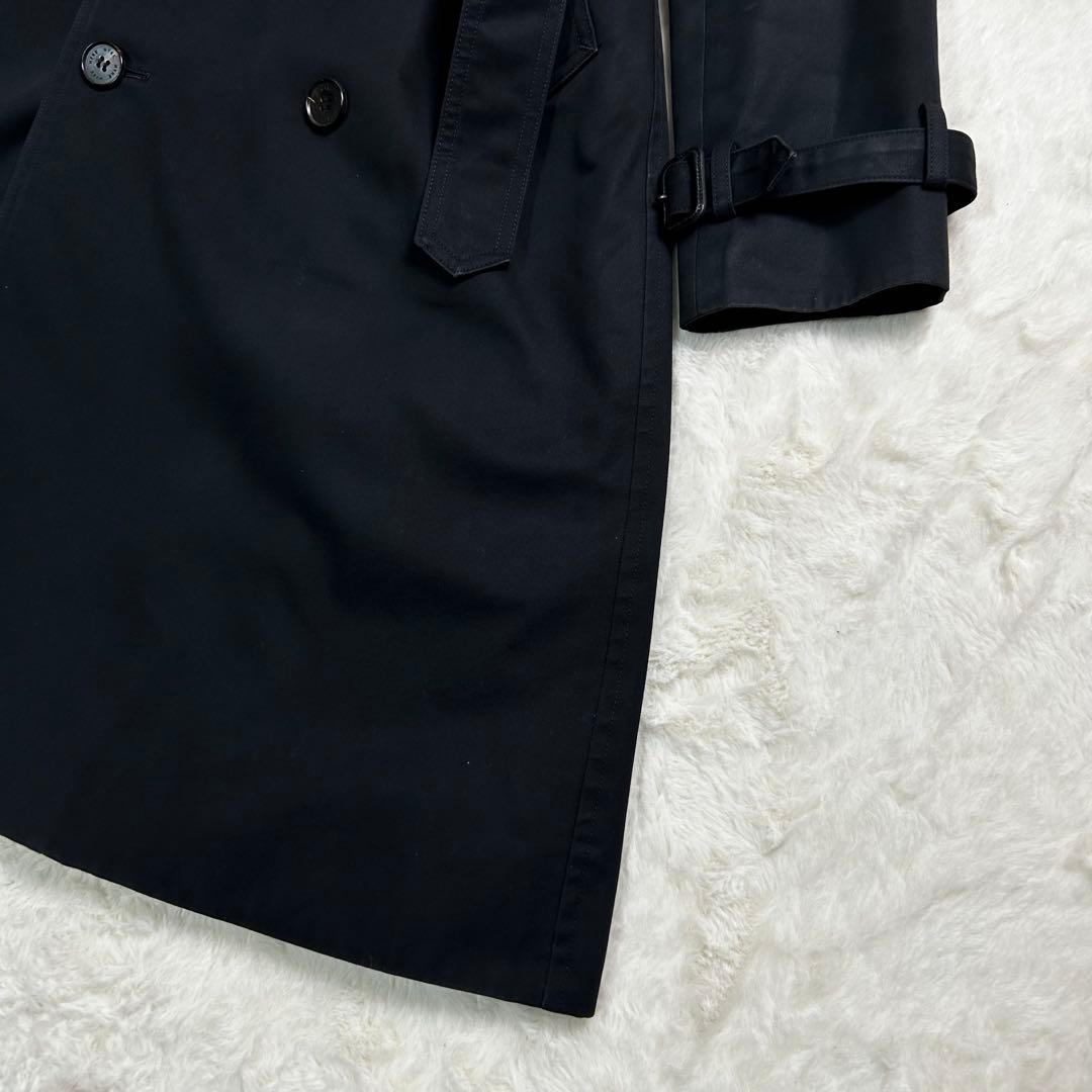 HYKE ハイク レディース ビックフィット　トレンチコート ライナー付 黒