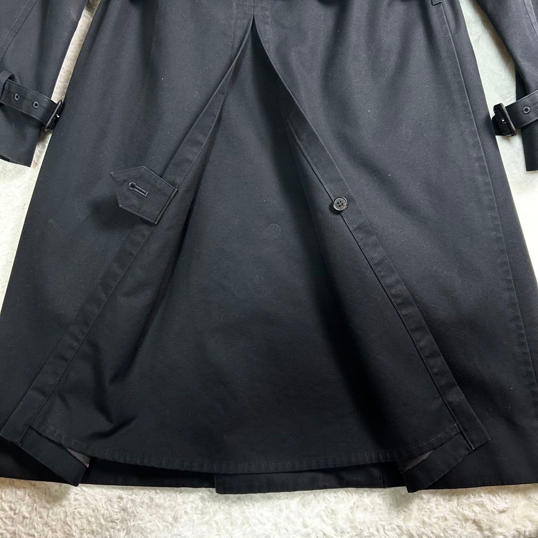 HYKE ハイク レディース ビックフィット　トレンチコート ライナー付 黒