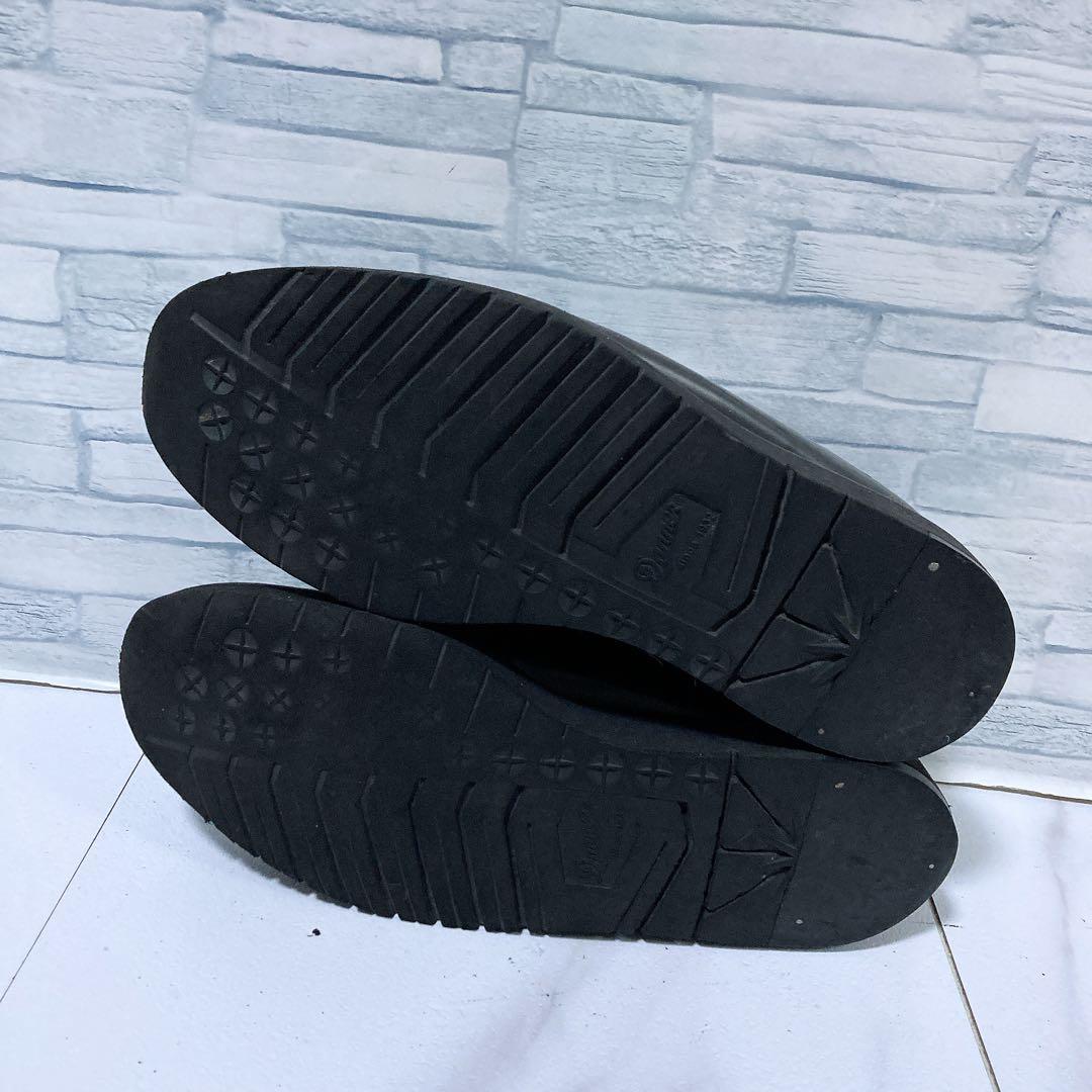 名作 Danner ダナー ポストマンシューズ D4300 ロゴ 25.5 黒