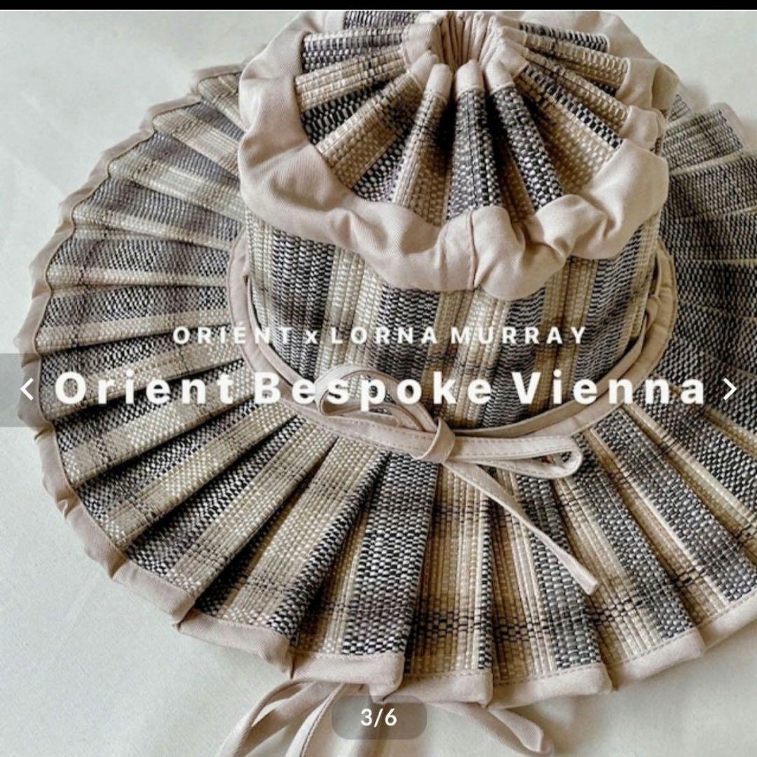 Lorna Murray プリーツ麦わら帽子 M