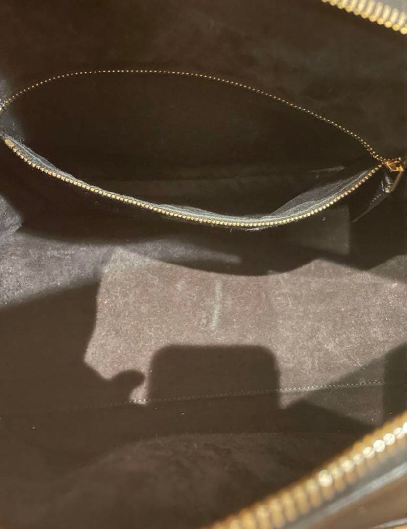 SAINT LAURENT ダッフル６黒 サンローラン バッグ 保存袋あり