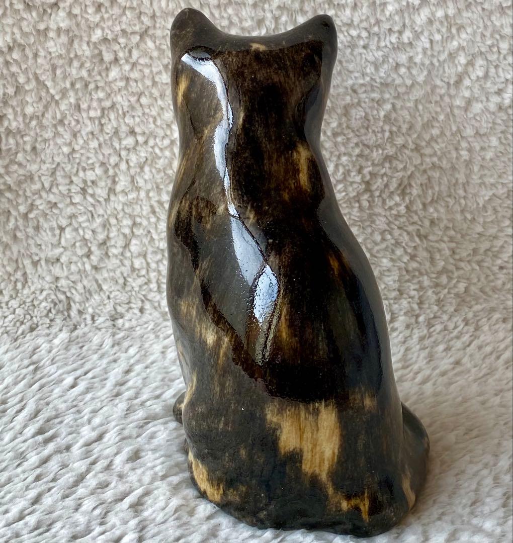 ウィンスタンレイキャット　ケンジントンキャット　三毛サビ仔猫　サイズ2　貫入無し