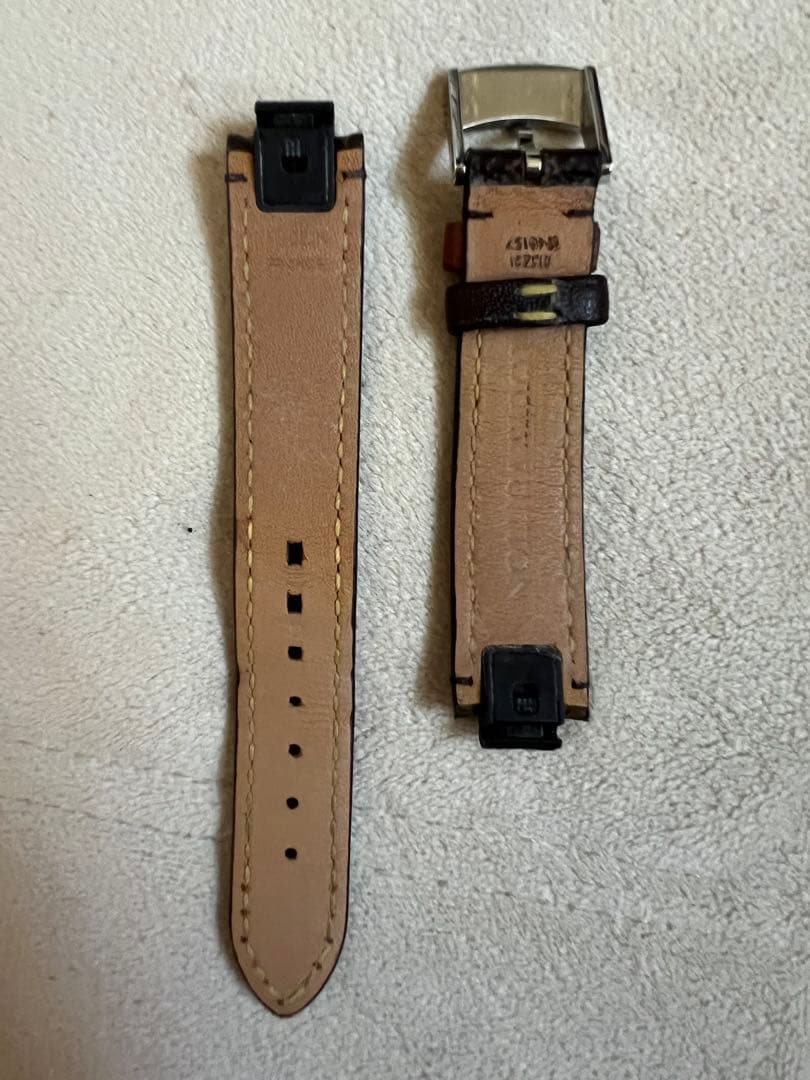 訳あり　Louis Vuitton モノグラム レザーベルト 尾錠　本物