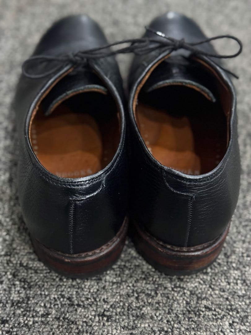 アメリカ製　ブルックスブラザーズ　プレーントゥ美品US8D 26cm