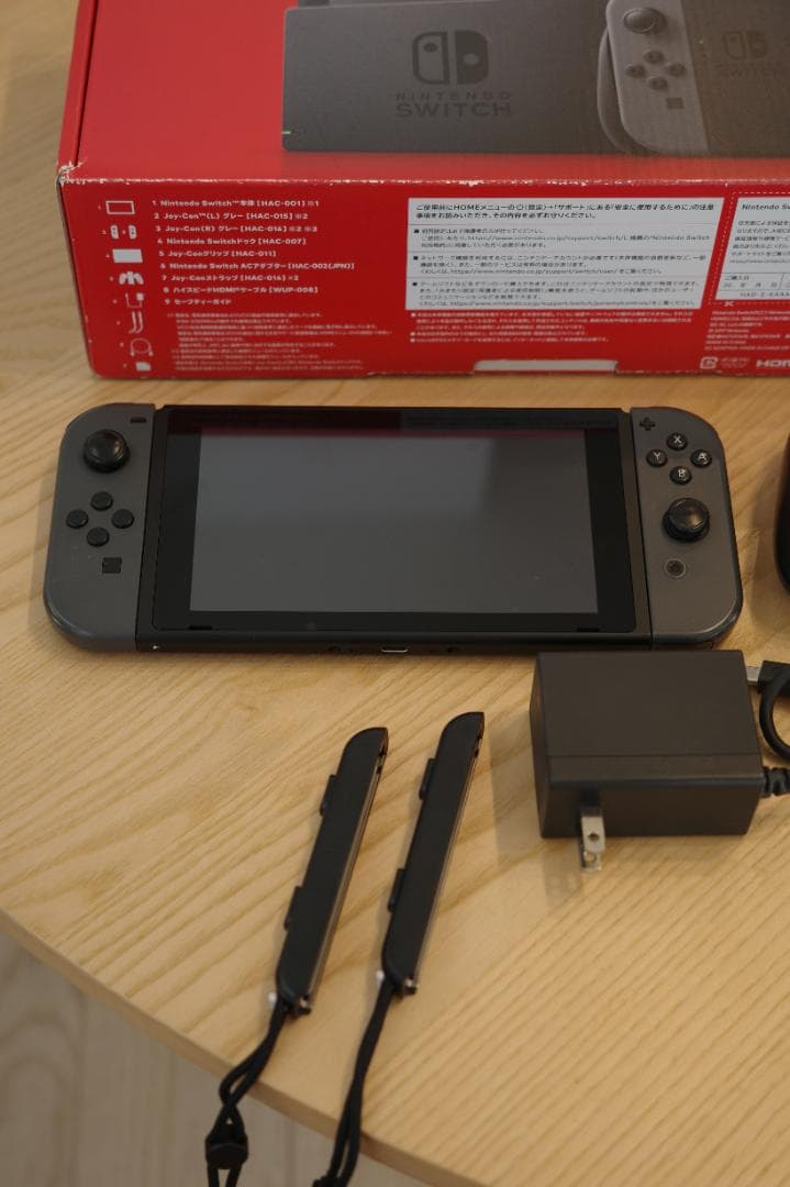 Nintendo switch 本体 グレー