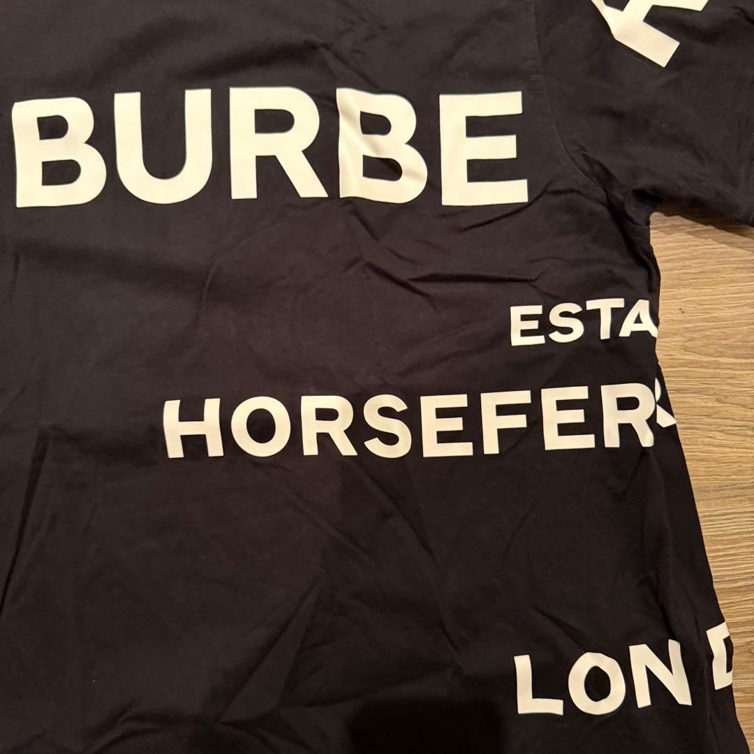 T*X様 バーバリー Tシャツ ホースフェリー XL 黒 大人気モデル