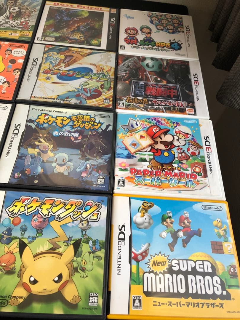 3DS ソフト　２３個まとめ売り　マリオ　ポケモン