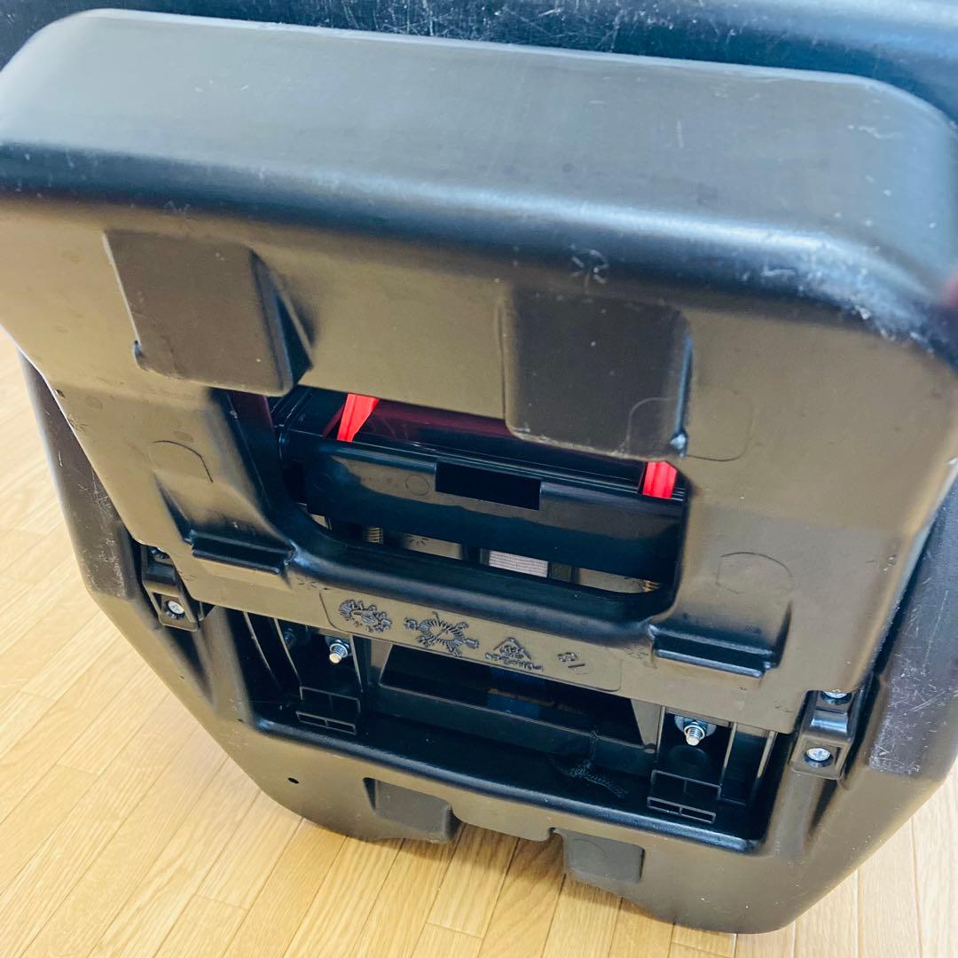 【美品】リーマン　チャイルドシート　ジュニアシート　カイナ　ブラックオレンジ