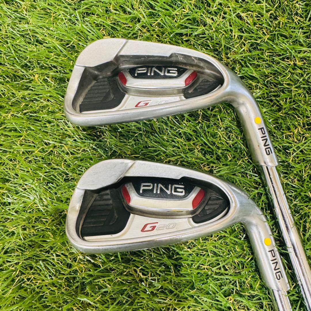 【男性用】PING G20 イエロードット アイアンセット 5本