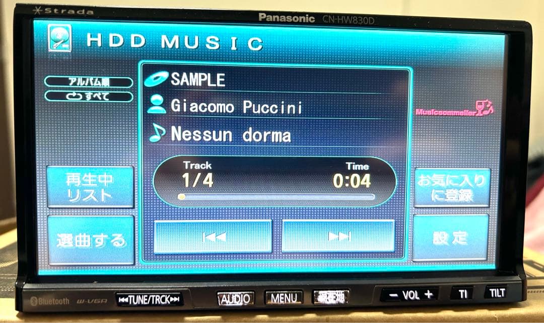 フルセグ Bluetooth CN-HW830DFA HDDナビ