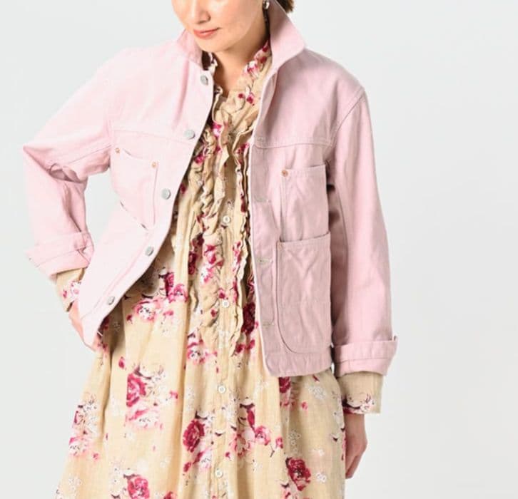 タグ付き　45R 足袋クロスの908Gオール ピンク　S　Gジャン