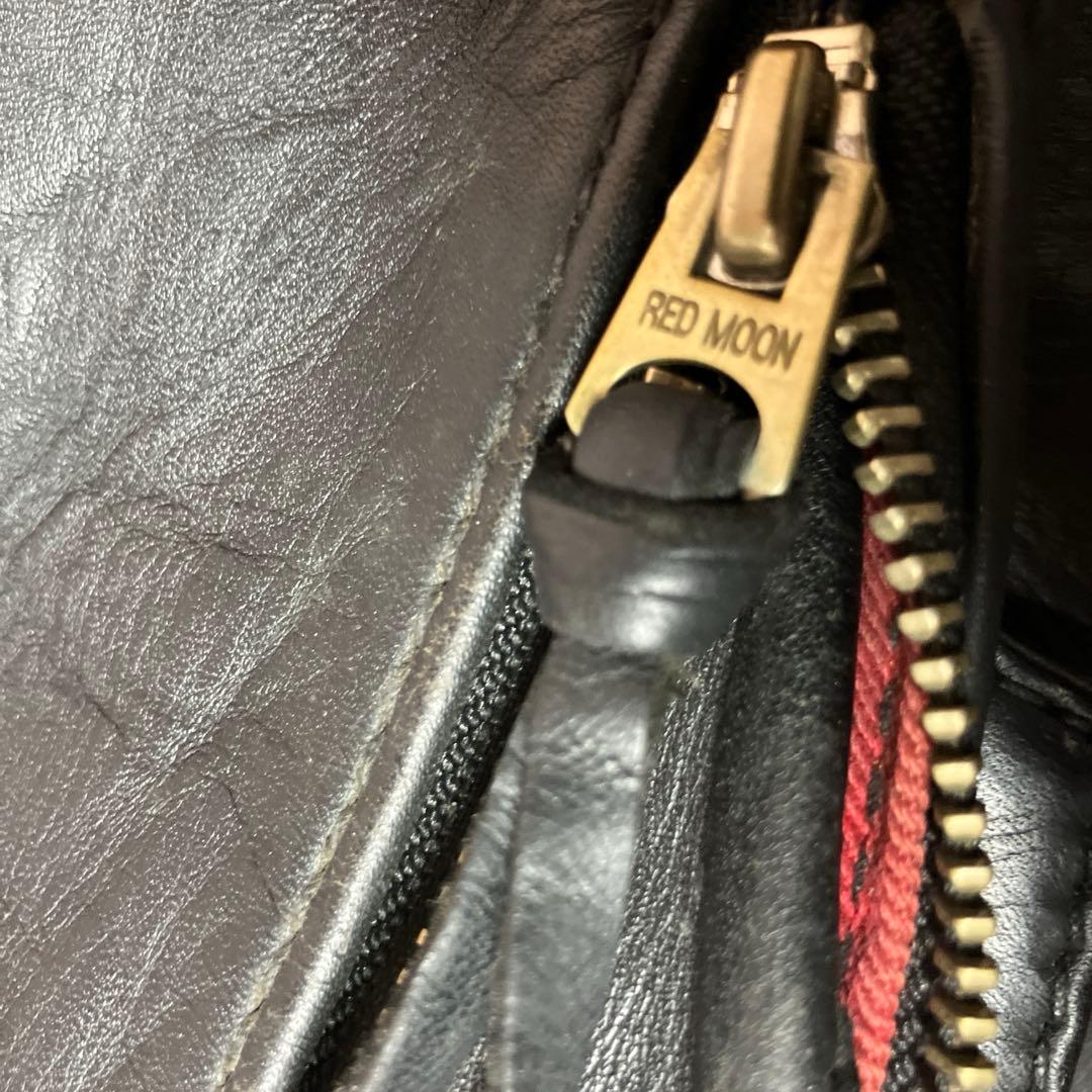 【今日だけ】REDMOON レッドムーン　革ジャン　日本製　牛革　ライダース