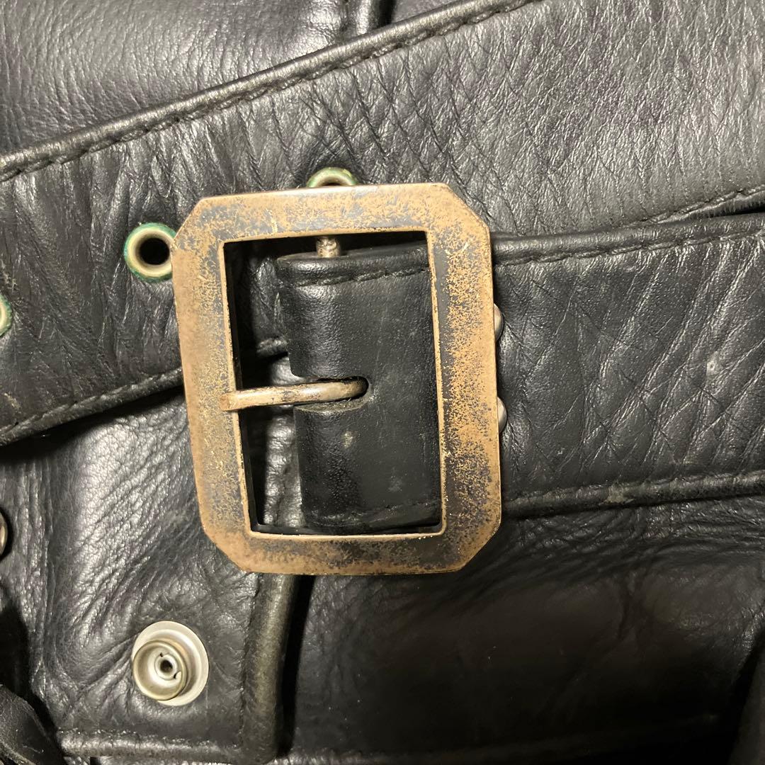 【今日だけ】REDMOON レッドムーン　革ジャン　日本製　牛革　ライダース