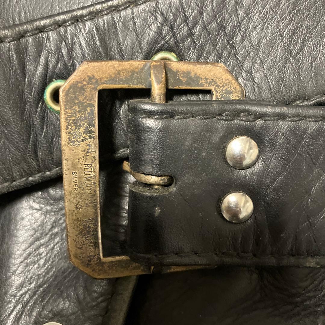 【今日だけ】REDMOON レッドムーン　革ジャン　日本製　牛革　ライダース