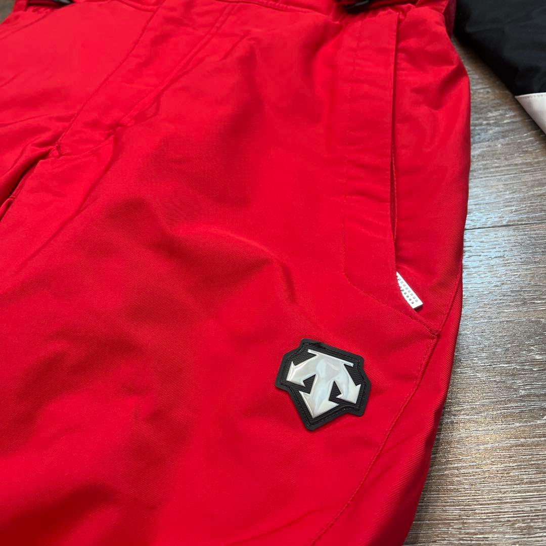 スキーウェア　M メンズ　セットアップ　上下　デサント　男性　美品