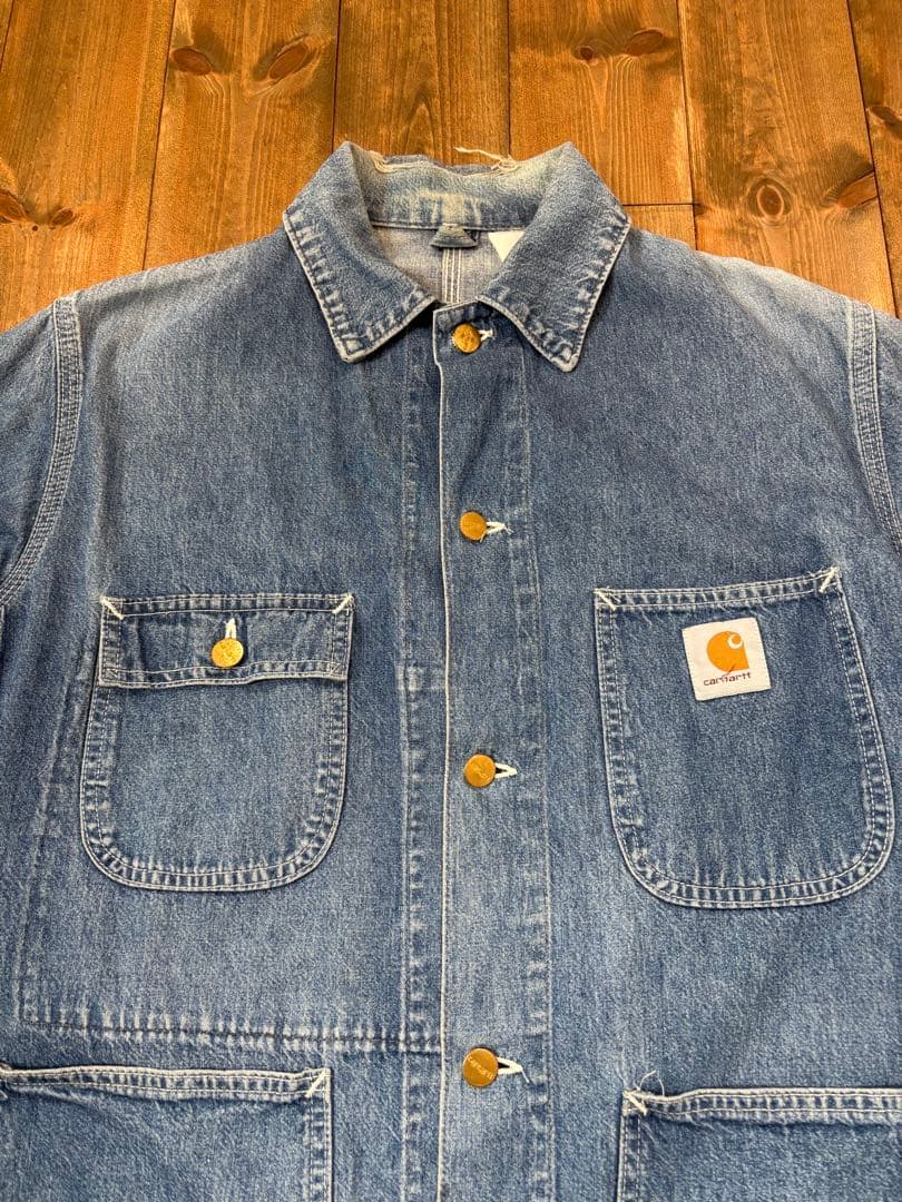 90s カーハート　カバーオール　ビンテージ