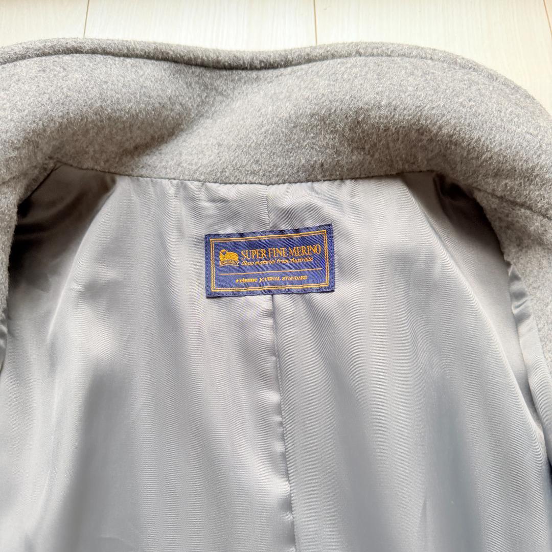 美品✨ジャーナルスタンダードレリューム　スーパーファインビーバーSTANDコート