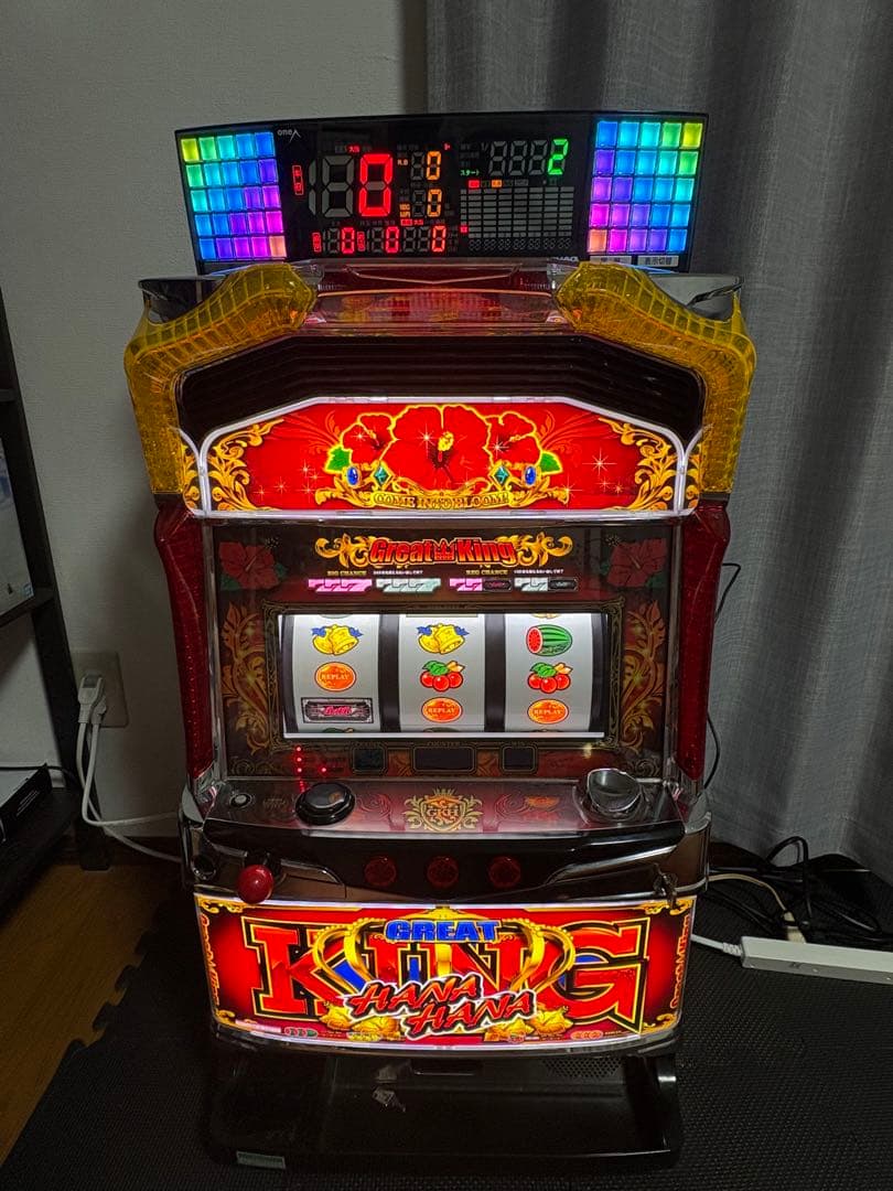 【引き取り限定】グレートキングハナハナ　データカウンター付き