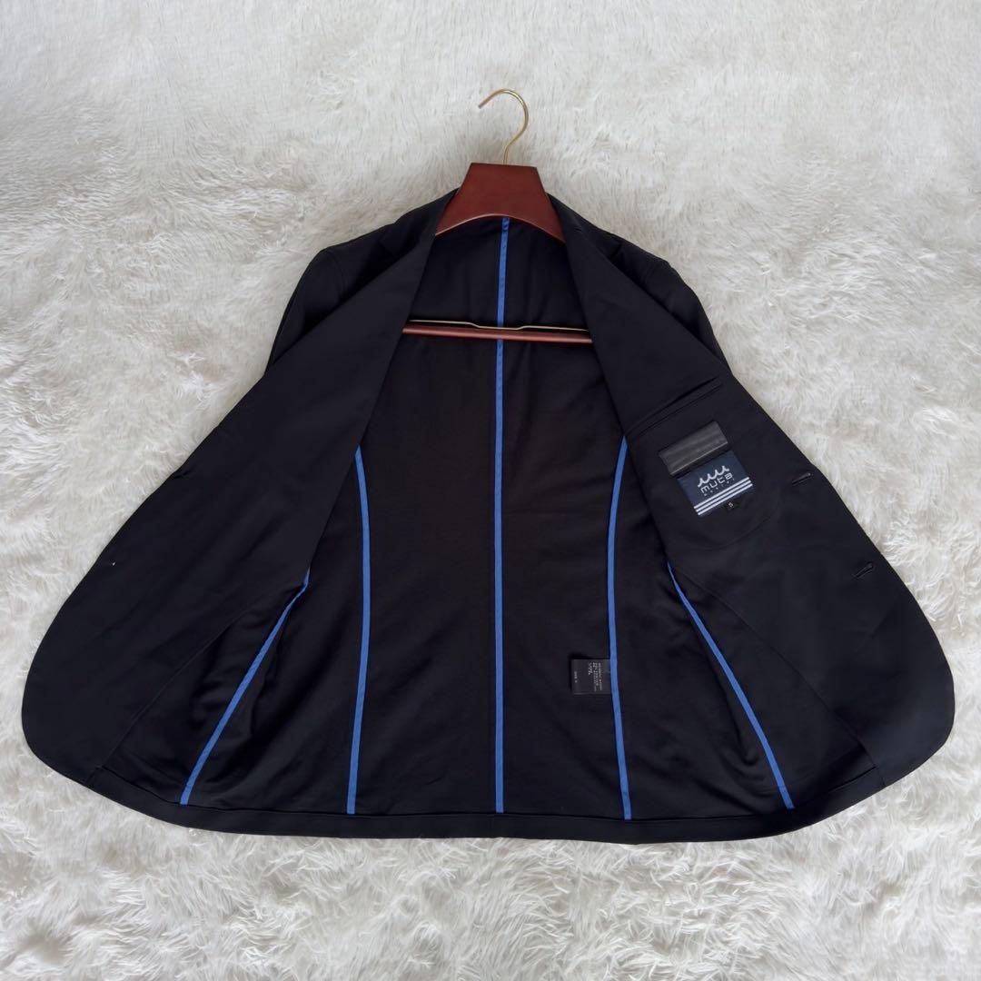 muta MARINE × ACANTHUS✨ジャケット　ストレッチ 黒 5