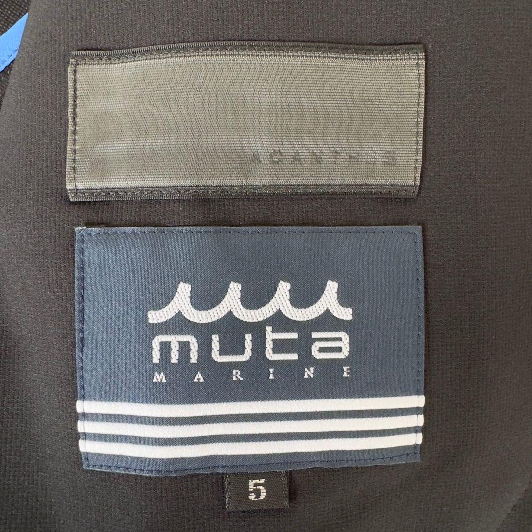 muta MARINE × ACANTHUS✨ジャケット　ストレッチ 黒 5