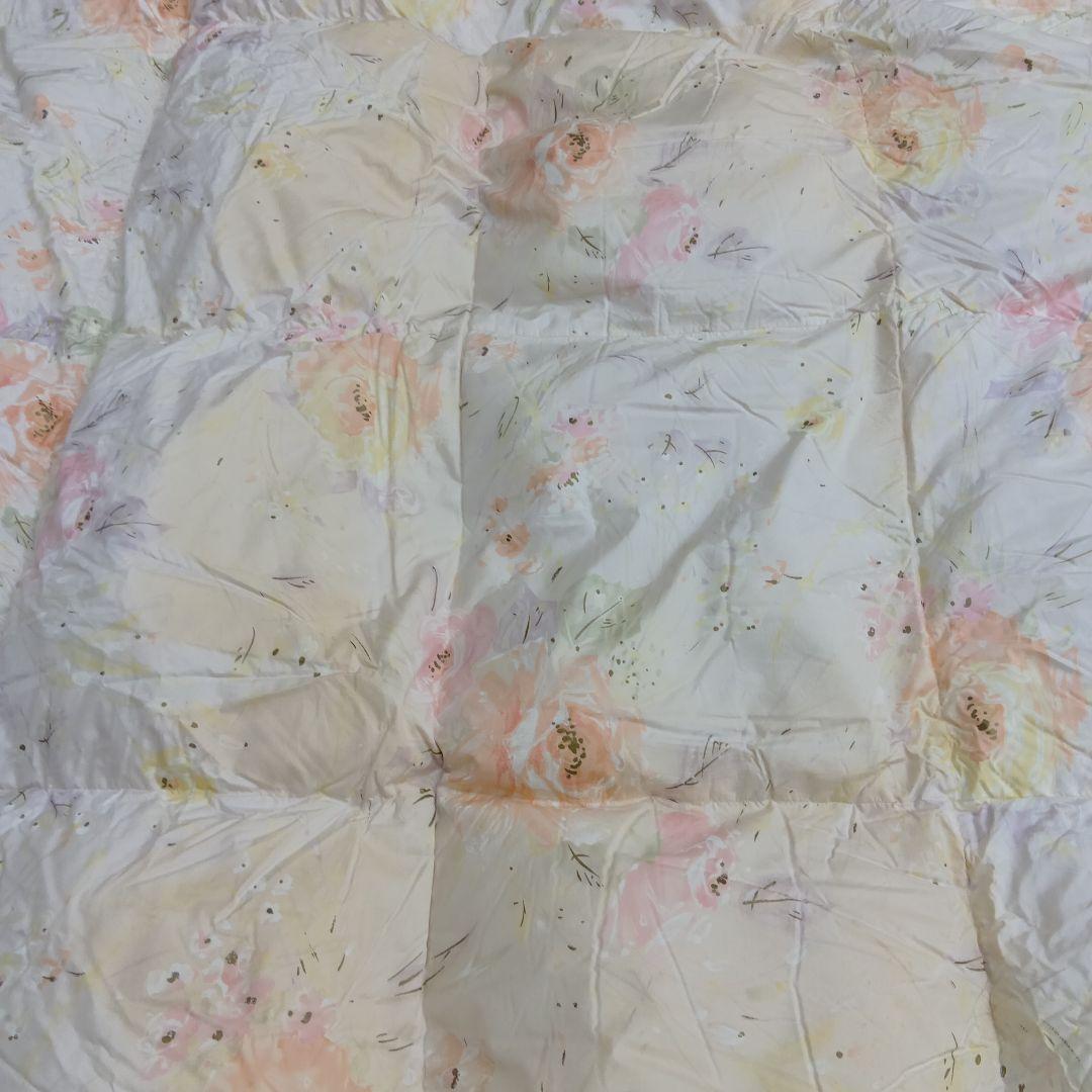 羽毛掛けふとん　カナダ産　　ホワイトグ-ス90%　ダブルサイズ