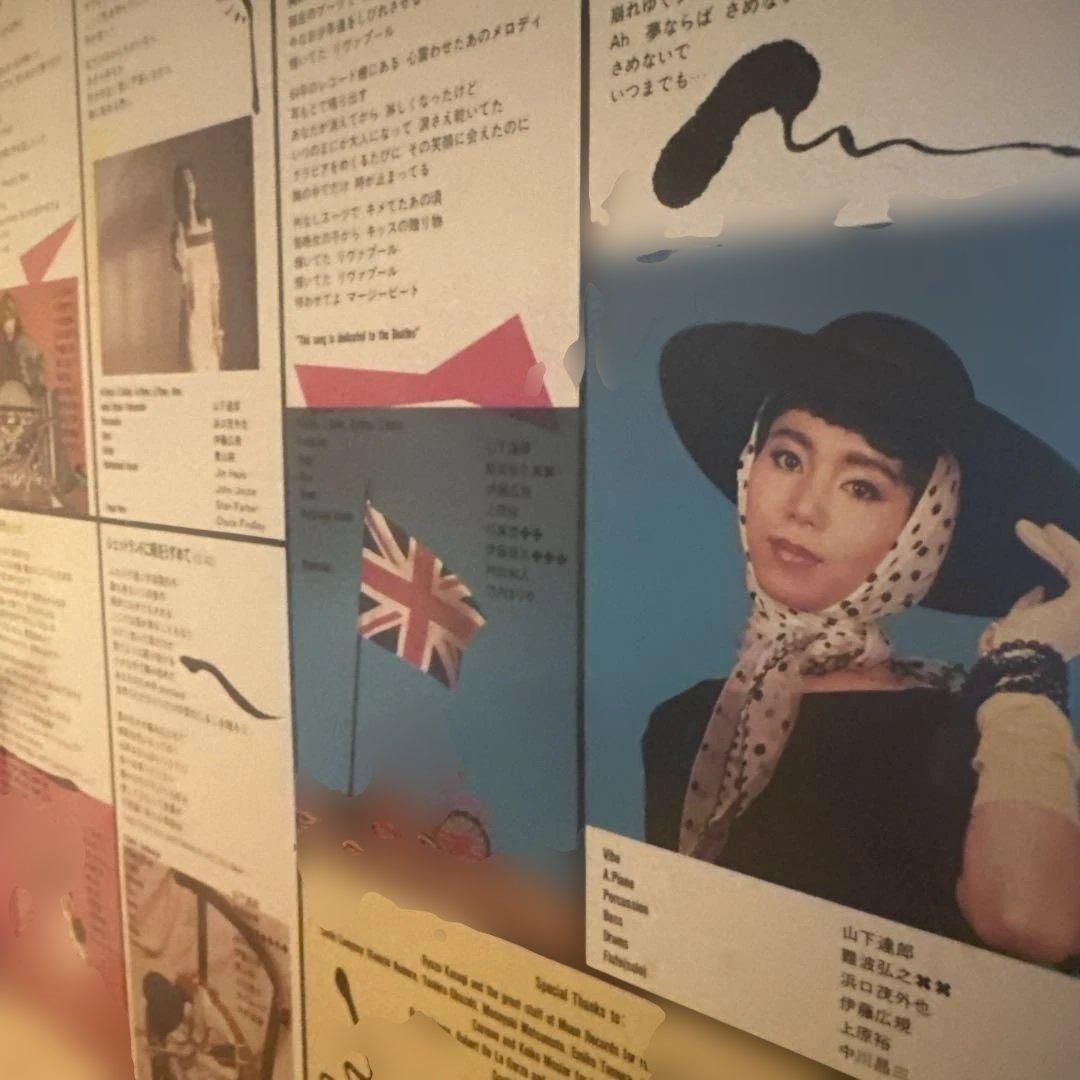 竹内まりや VARIETY LP MOON-28018 帯あり