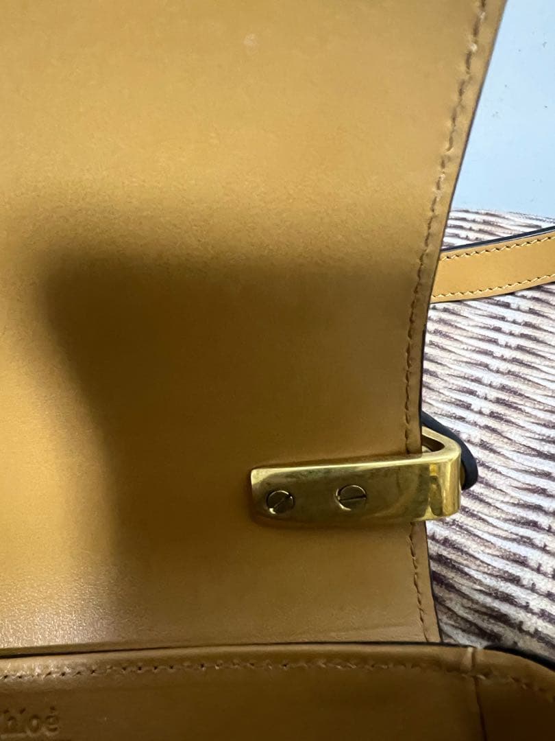 BMさん専用⭐︎クロエChloe C クロコ押しカーフレザーミニバッグ　ショルダー