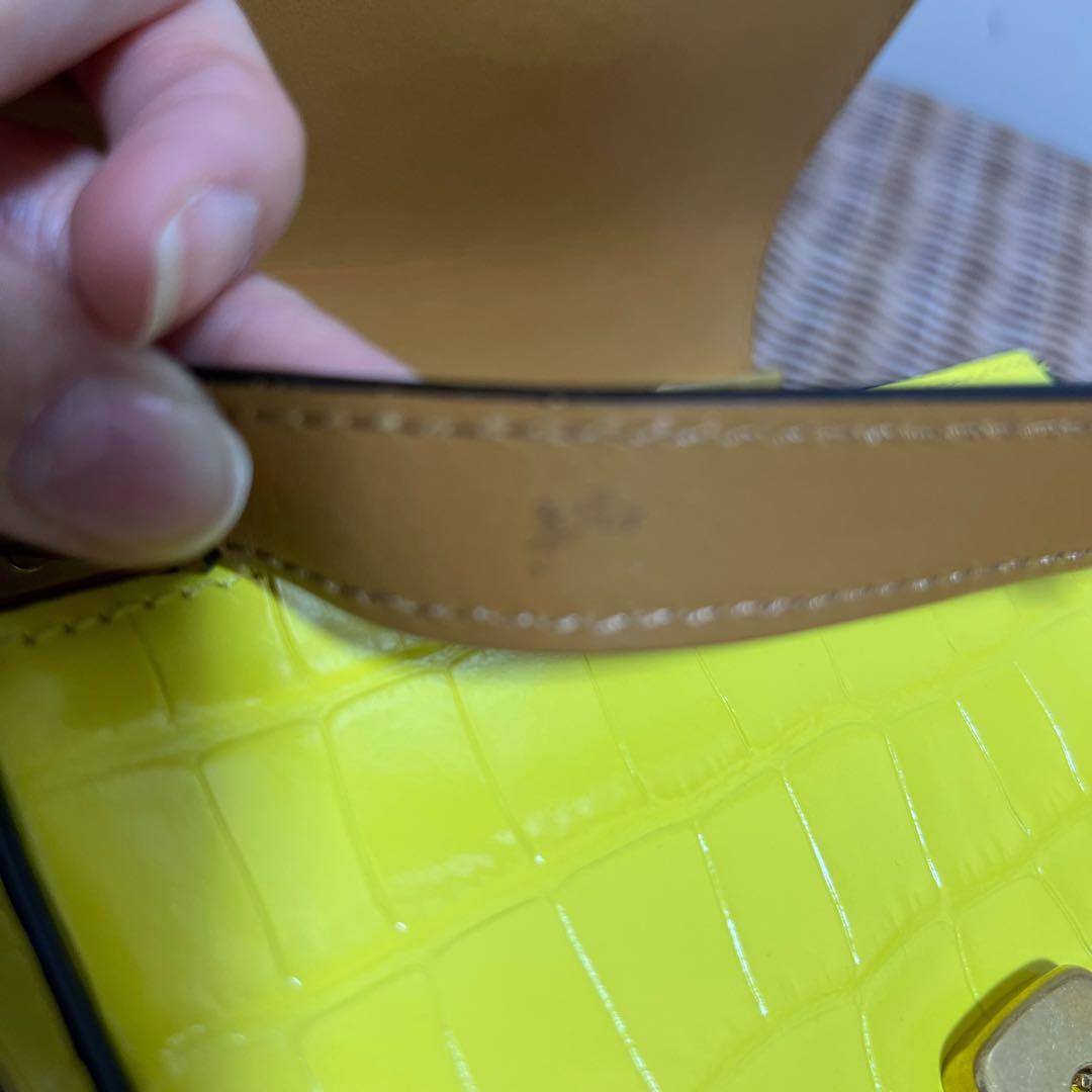 BMさん専用⭐︎クロエChloe C クロコ押しカーフレザーミニバッグ　ショルダー