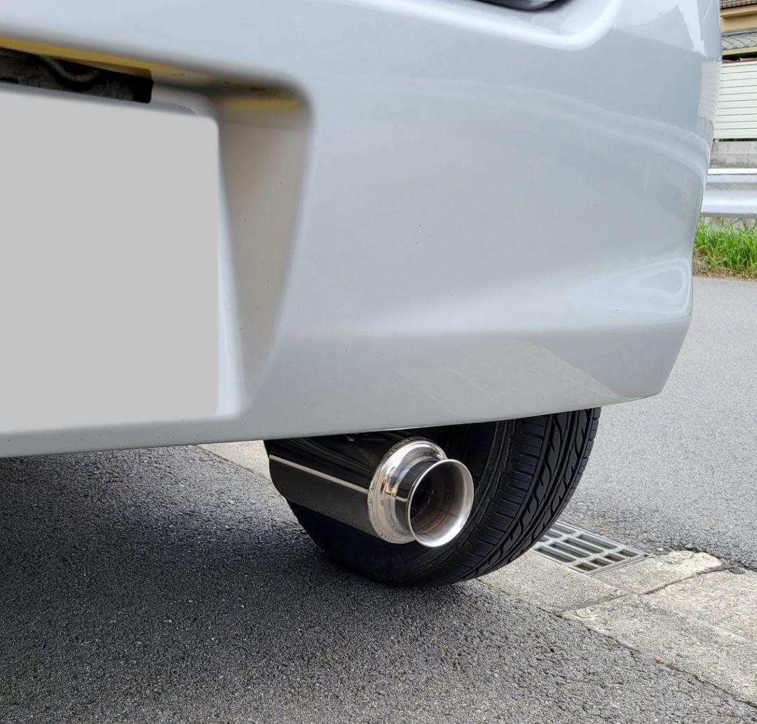 MH85S MH23SワゴンR(NA)HE33Sラパン用砲弾型マフラーカッター