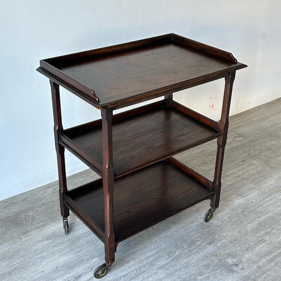 アンティーク 家具 ティートローリー 1930年頃 イギリス 英国 375A