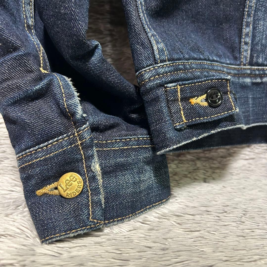 LEE リー ブランケット付ストームライダー　デニムジャケット　XL