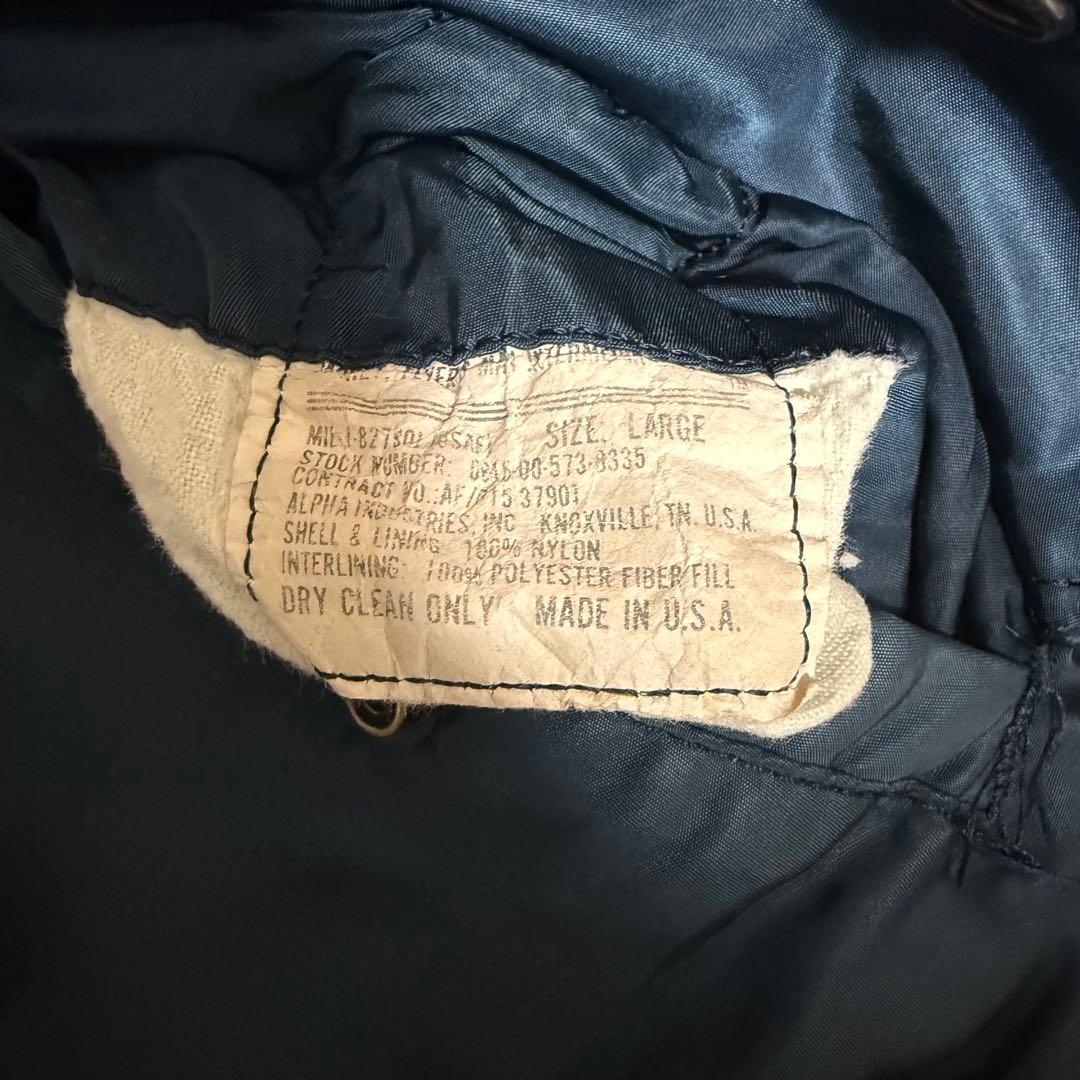 ALPHA MA-1 フライトジャケット L USA製　90s