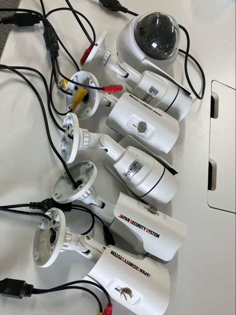 中古 200万画素 防犯カメラ6台セット