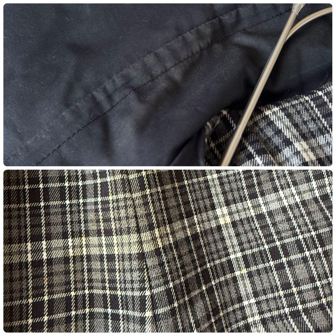 Mackage マッカージュ　トレンチコート　Aライン　ダブルジップ 牛革 黒