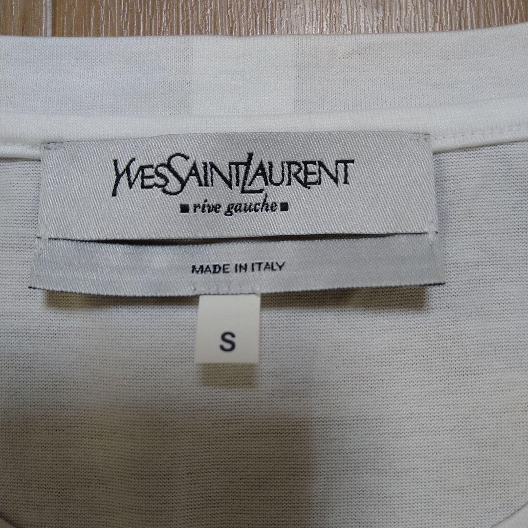 【新品♥未使用】YSL ロゴ タンクトップ　ホワイト