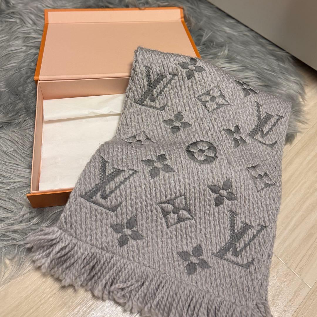 ♡R♡ Louis vuitton モノグラム ウール マフラー