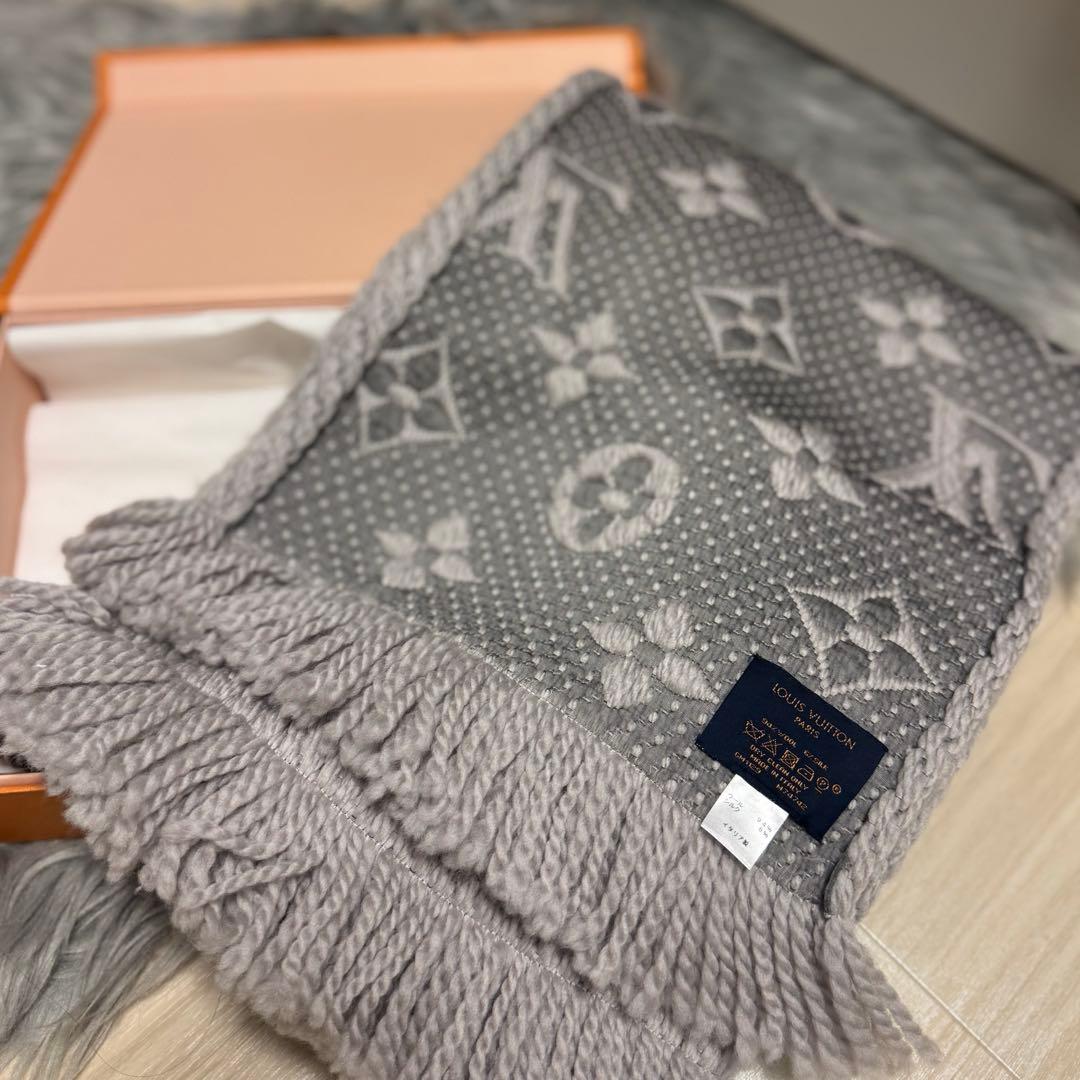 ♡R♡ Louis vuitton モノグラム ウール マフラー