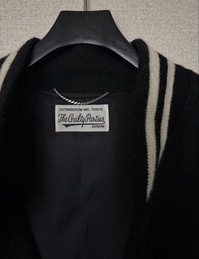 断捨離整理  WACKO Leather Varsity Jacket