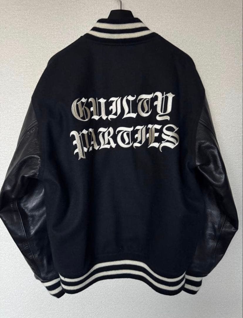 断捨離整理  WACKO Leather Varsity Jacket