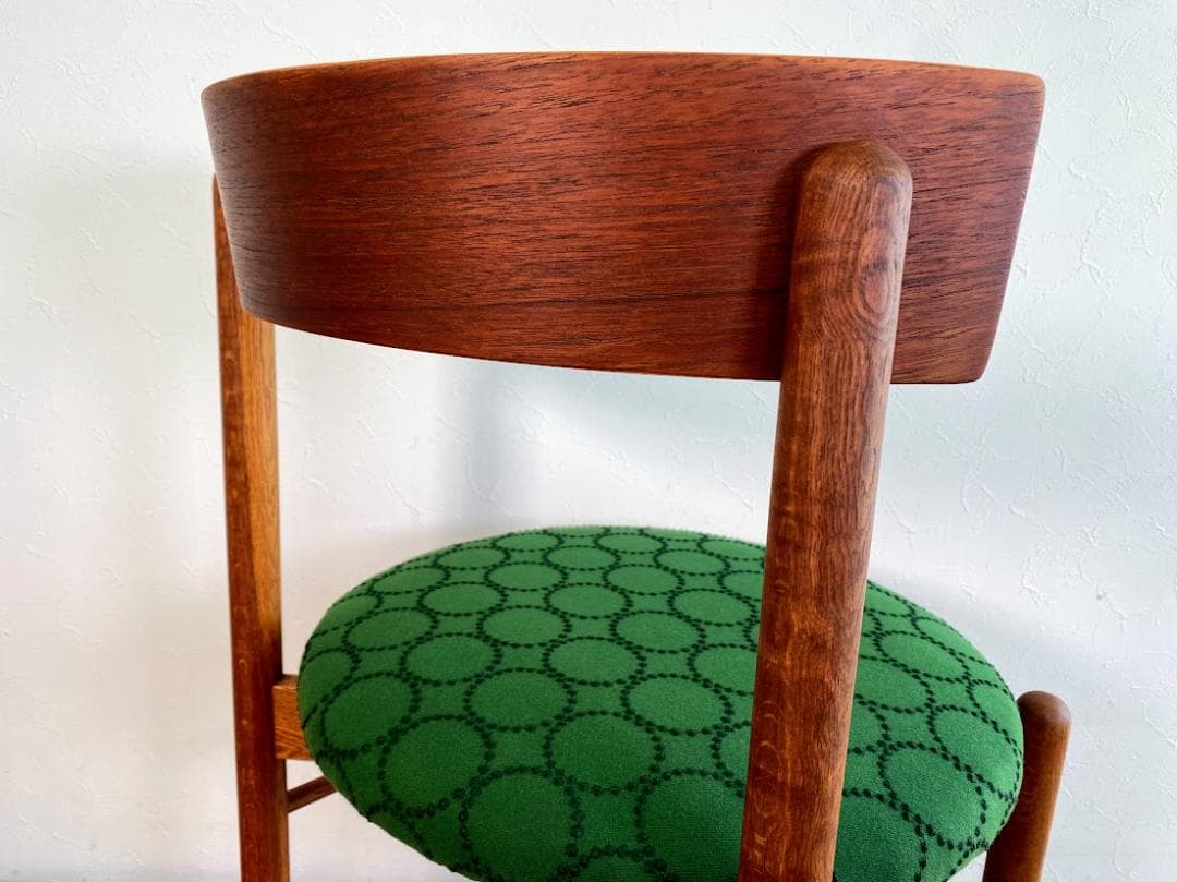 charlie_mama 　チーク×オーク ヴィンテージチェア 仕上済 ④