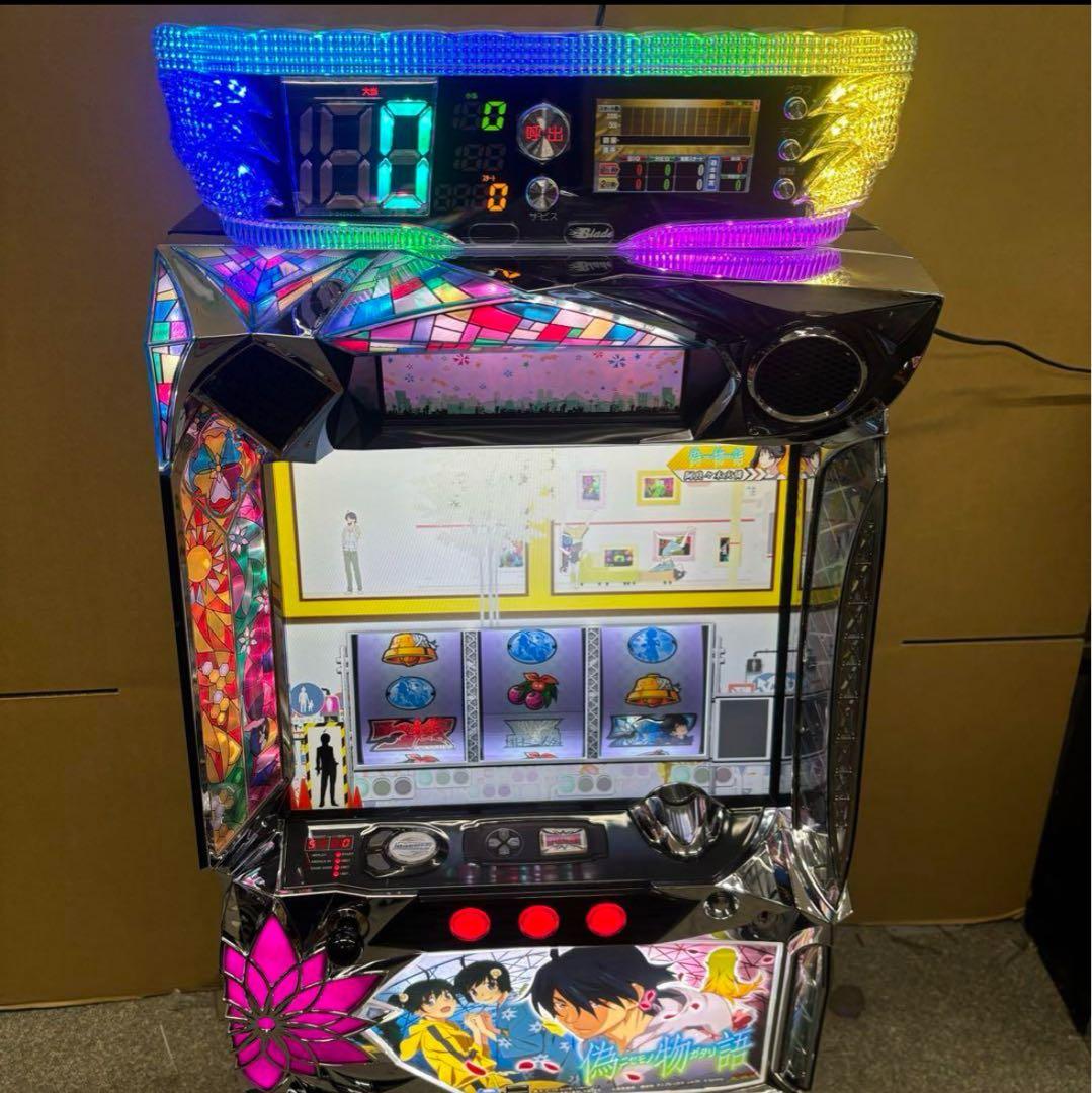 5号機 偽物語 実機 家庭用フルセット！