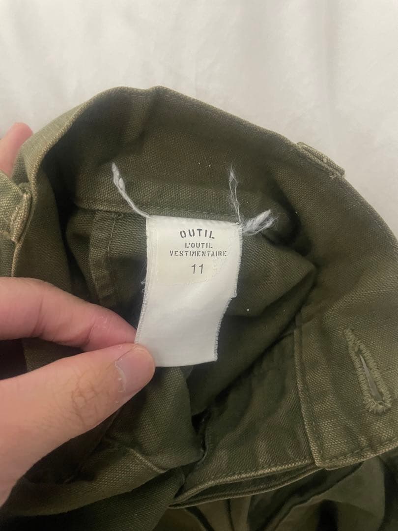 ウティ OUTIL M47 ミリタリーカーゴパンツPantalon Blesle