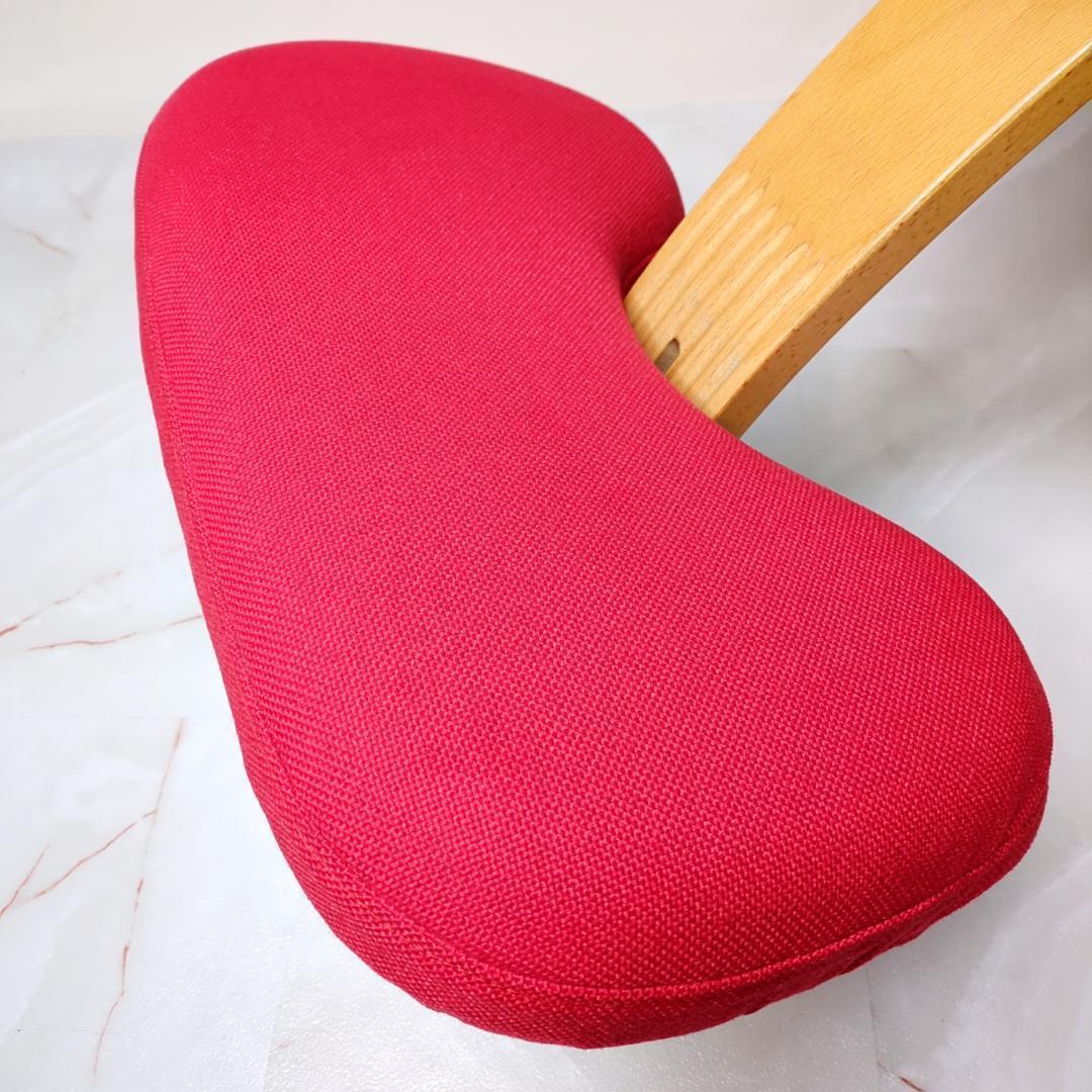 サカモトハウス バランスチェア イージー 姿勢矯正椅子 バランスラボ レッド