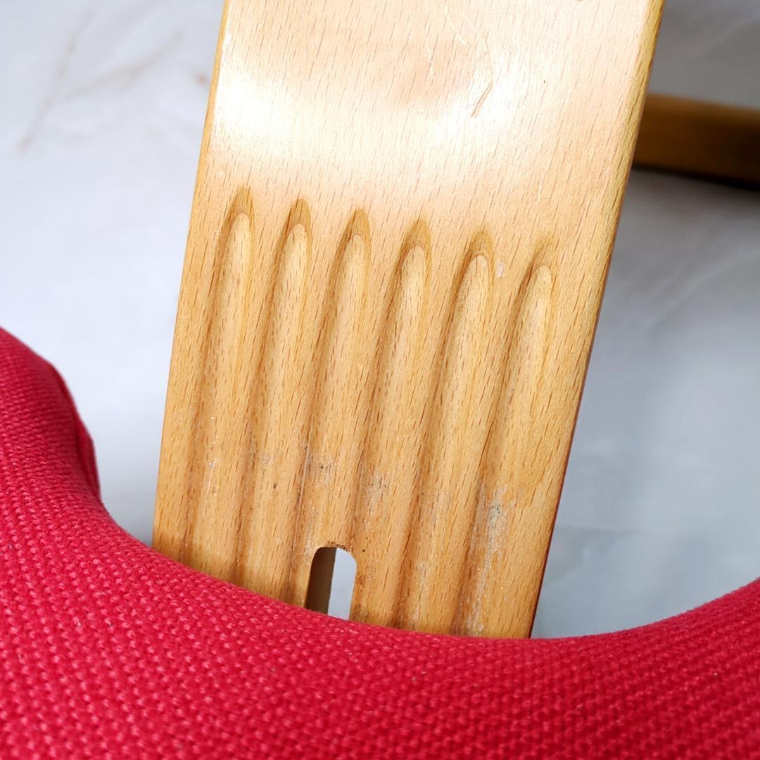 サカモトハウス バランスチェア イージー 姿勢矯正椅子 バランスラボ レッド