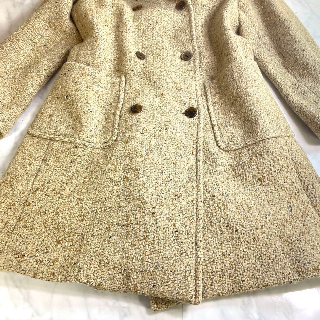 ✨未使用に近い✨Lサイズ マーガレットハウエル ツイード チェスターコート