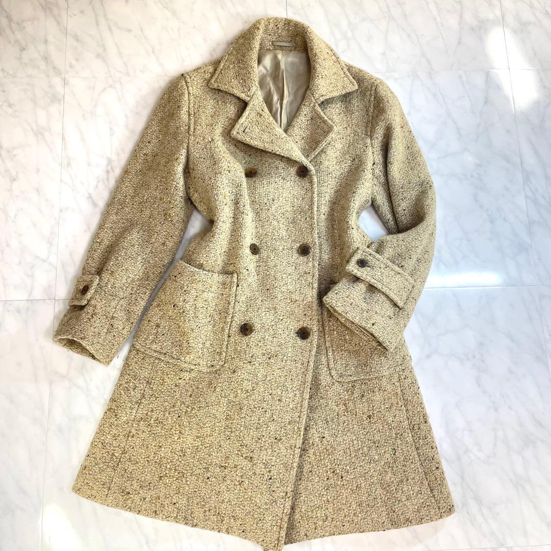 ✨未使用に近い✨Lサイズ マーガレットハウエル ツイード チェスターコート