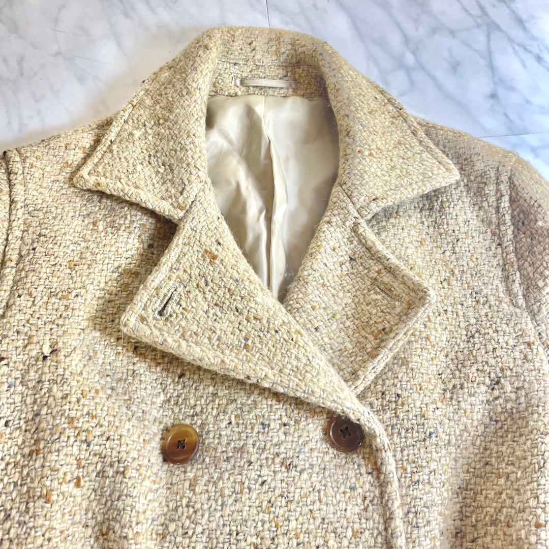 ✨未使用に近い✨Lサイズ マーガレットハウエル ツイード チェスターコート